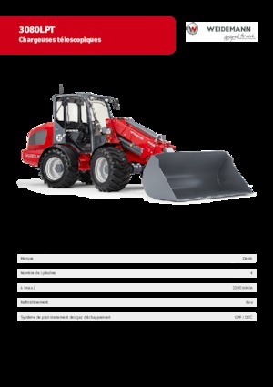 Pale gommate Weidemann 3080 LP T 