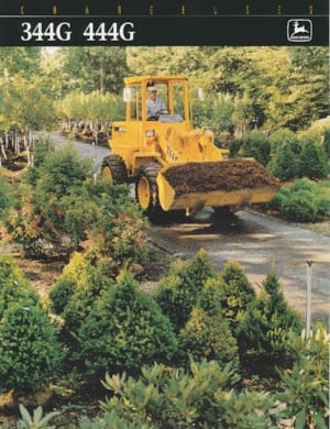 Pale gommate John Deere Construction 344 G