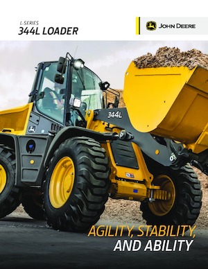 Pale gommate John Deere Construction 344L