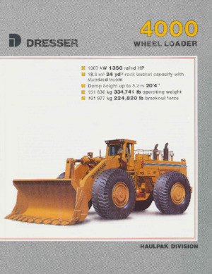 Pale gommate Dresser 4000