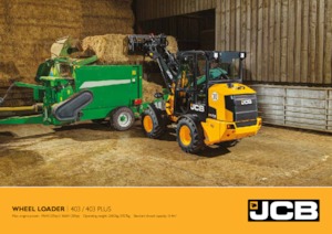 Pale gommate JCB 403 Plus