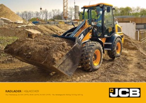 Pale gommate JCB 406