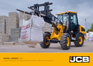 Pale gommate JCB 406