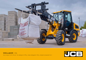Pale gommate JCB 406