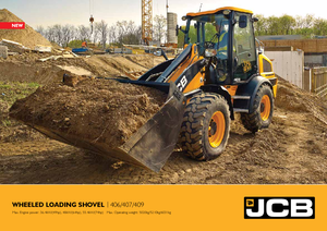 Pale gommate JCB 406