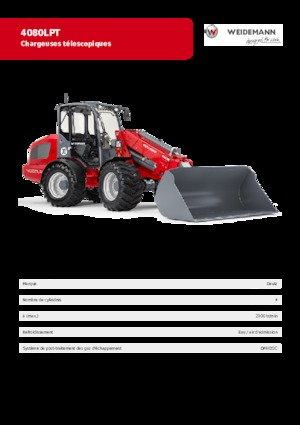 Pale gommate Weidemann 4080 LP T 