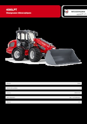 Pale gommate Weidemann 4080 LP T 