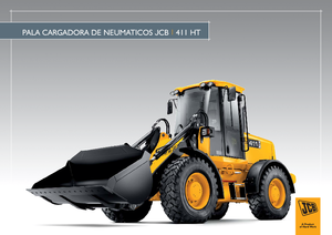 Pale gommate JCB 411 HT