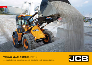 Pale gommate JCB 411