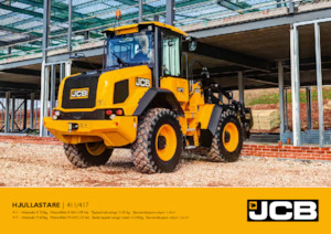 Pale gommate JCB 417 HT