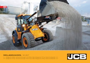 Pale gommate JCB 417 HT