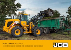 Pale gommate JCB 427 Agri