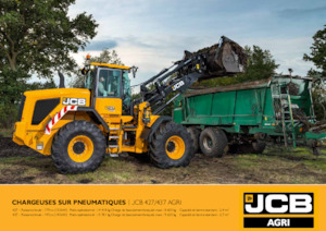 Pale gommate JCB 427 Agri
