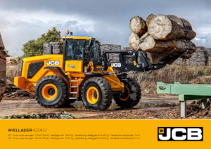 Pale gommate JCB 427 HT