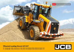 Pale gommate JCB 427 HT