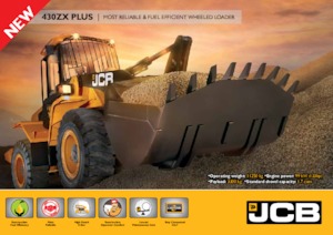 Pale gommate JCB 430ZX PLUS