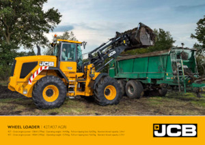 Pale gommate JCB 437 Agri