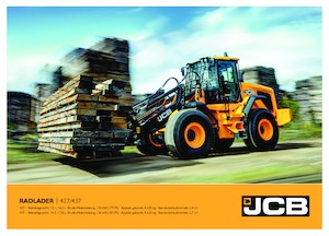 Pale gommate JCB 437 HT