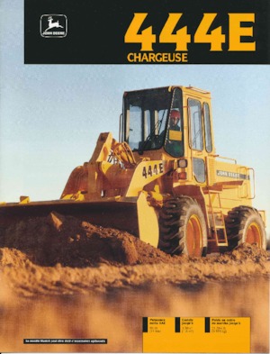 Pale gommate John Deere Construction 444 E