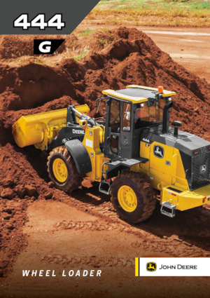 Pale gommate John Deere Construction 444 G