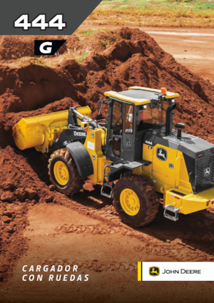 Pale gommate John Deere Construction 444 G