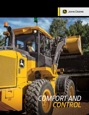 Pale gommate John Deere Construction 444L