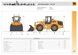 Pale gommate JCB 446 ZX