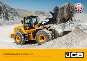 Pale gommate JCB 455ZX