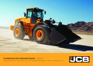 Pale gommate JCB 457 HT