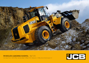 Pale gommate JCB 467ZX