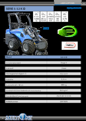 Pale gommate Multione 5.3 K iD