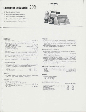 Pale gommate International Harvester 500