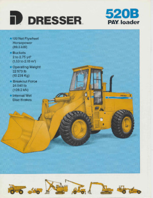 Pale gommate Dresser 520 B