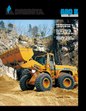 Pale gommate Dressta 520 E