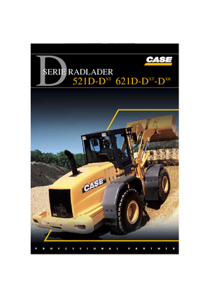 Pale gommate Case 521 DXT