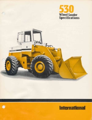 Pale gommate International Harvester 530