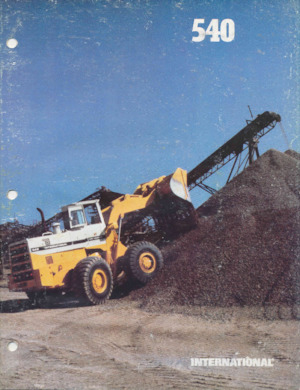 Pale gommate International Harvester 540