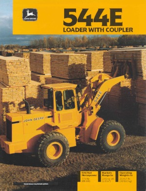 Pale gommate John Deere Construction 544 E TC