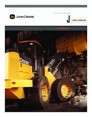 Pale gommate John Deere Construction 644 J
