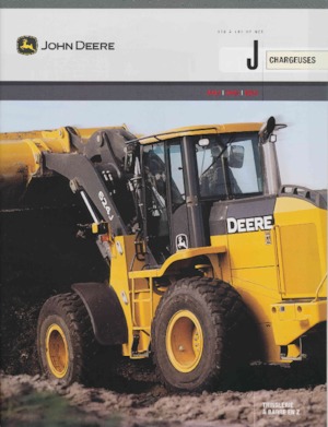 Pale gommate John Deere Construction 444 J