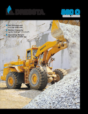 Pale gommate Dressta 560 C