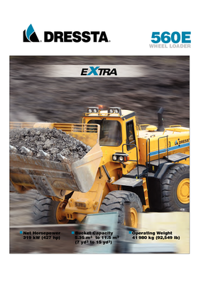 Pale gommate Dressta 560 E Extra