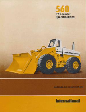 Pale gommate International Harvester 560