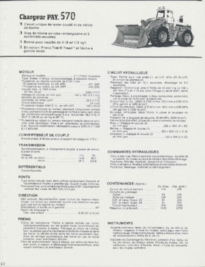Pale gommate International Harvester 570