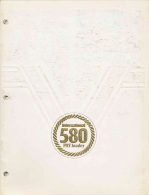 Pale gommate International Harvester 580