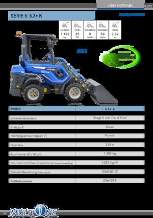Pale gommate Multione 6.3+K