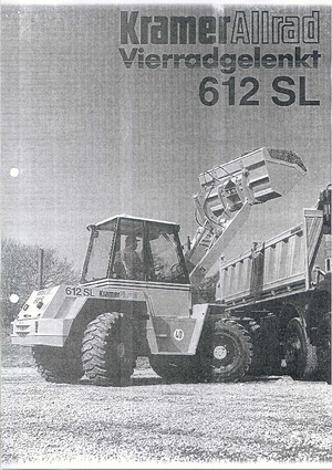 Pale gommate Kramer 612 SL