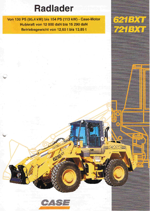 Pale gommate Case 721 B XT