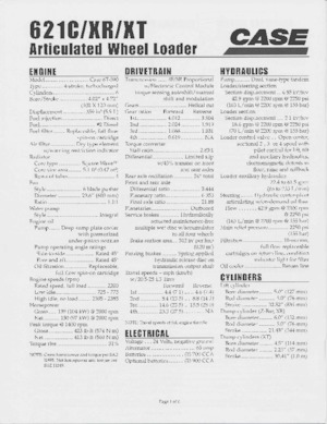 Pale gommate Case 621 C