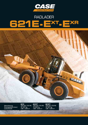 Pale gommate Case 621 E
